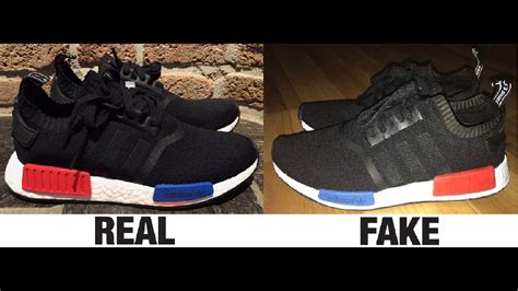 fake vs real adidas nmd|how to identify nmd shoes.